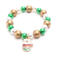 Load image into Gallery viewer, Kid Girl Christmas Beaded Bracelet Wholesale 04653656
