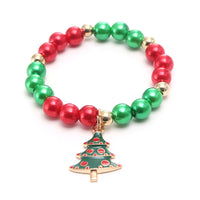 Load image into Gallery viewer, Kid Girl Christmas Beaded Bracelet Wholesale 04653656
