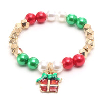 Load image into Gallery viewer, Kid Girl Christmas Beaded Bracelet Wholesale 04653656
