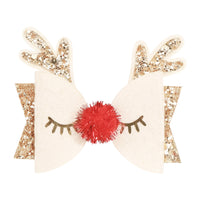 Load image into Gallery viewer, Kid Girl Christmas Sequins Antlers Hair Clip Wholesale 98245868
