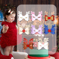 Load image into Gallery viewer, Kid Girl Christmas Sequins Antlers Hair Clip Wholesale 98245868
