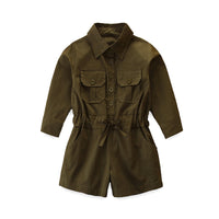 Load image into Gallery viewer, Baby Kid Girls Solid Color Rompers Wholesale 22387472
