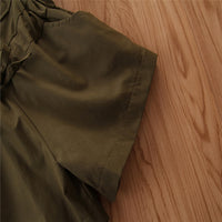 Load image into Gallery viewer, Baby Kid Girls Solid Color Rompers Wholesale 22387472
