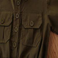 Load image into Gallery viewer, Baby Kid Girls Solid Color Rompers Wholesale 22387472
