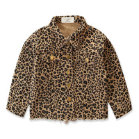 Load image into Gallery viewer, Baby Kid Girls Leopard print Jackets Outwears Wholesale 36867471
