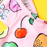 Load image into Gallery viewer, Kid Girl One Piece Swimsuit Various Fruit Print Wholesale 73412411
