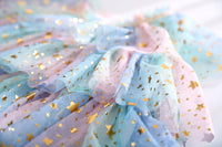 Load image into Gallery viewer, Kid Girl Rainbow Star Tiered Layered Mesh Princess Dress Wholesale 09633100
