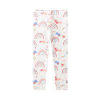 Load image into Gallery viewer, Baby Kid Girls Flower Rainbow Print Pants Wholesale 87587412
