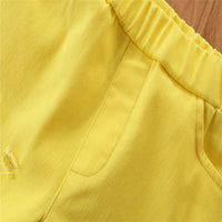 Load image into Gallery viewer, Kid Girl Ripped Plain Flared Denim Pants Wholesale 67086906
