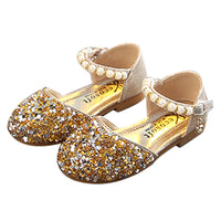 Load image into Gallery viewer, Kid Girl Sequins Beaded Sandals Wholesale 73822542
