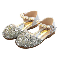 Load image into Gallery viewer, Kid Girl Sequins Beaded Sandals Wholesale 73822542
