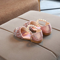 Load image into Gallery viewer, Kid Girl Sequins Beaded Sandals Wholesale 73822542
