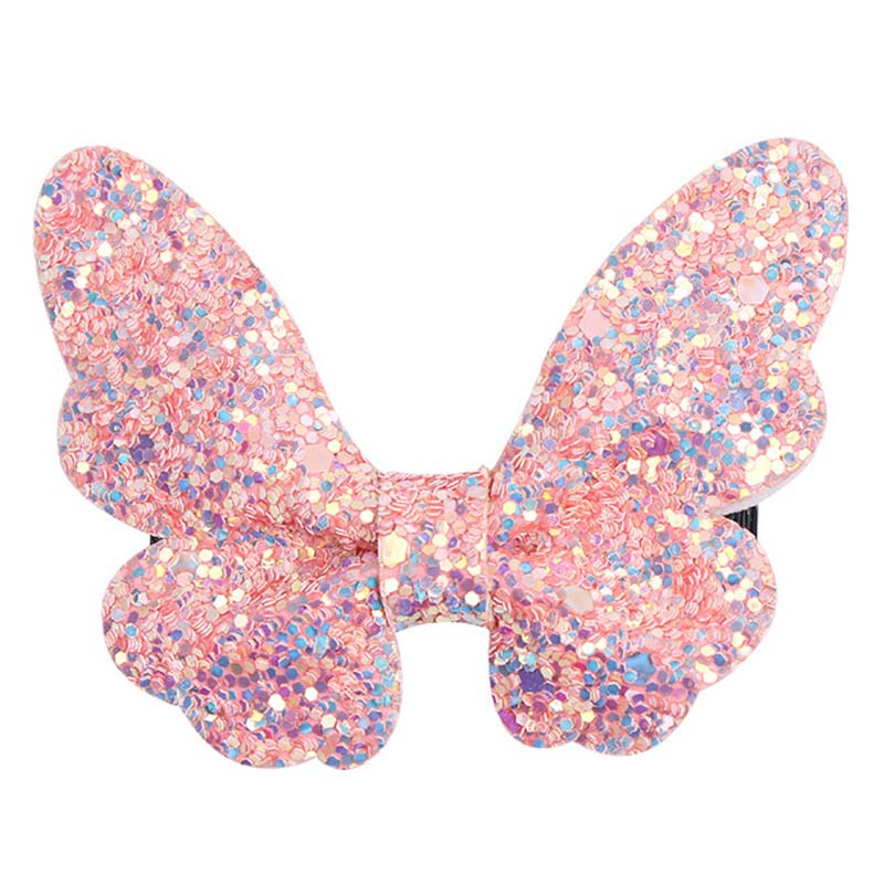 Kid Girl Sequins Butterfly Hair Clip Wholesale 92615977
