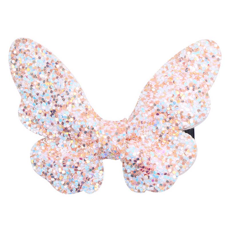 Kid Girl Sequins Butterfly Hair Clip Wholesale 92615977