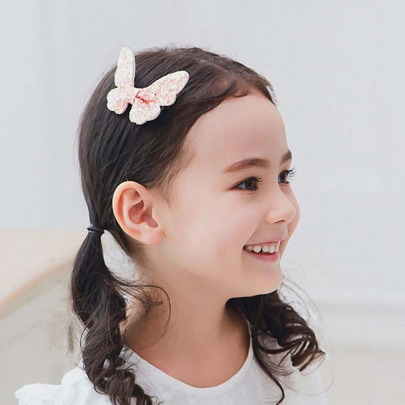 Kid Girl Sequins Butterfly Hair Clip Wholesale 92615977