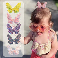 Load image into Gallery viewer, Kid Girl Sequins Butterfly Hair Clip Wholesale 92615977
