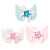 Load image into Gallery viewer, Kid Girl Sequins Unicorn &amp; Star Hair Clip Wholesale 88305951
