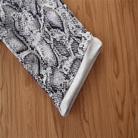 Load image into Gallery viewer, Kid Girl Snake Skin Print Cami Jumpsuit Wholesale 99814733
