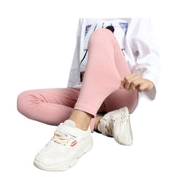Load image into Gallery viewer, Kid Girls Solid Color Sports Pants Leggings Wholesale 53026470
