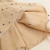 Load image into Gallery viewer, Kid Girl Star Polka Dots Mesh Dress Wholesale 64144493
