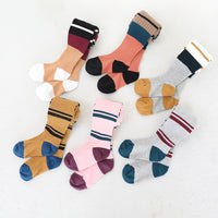 Load image into Gallery viewer, Baby Kid Girls Striped Color-blocking Socks Wholesale 45495796
