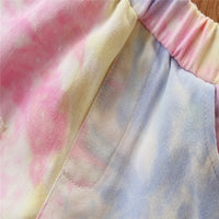 Load image into Gallery viewer, Kid Girl Tie Dye Ripped Flared Pants Wholesale 02307082
