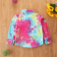 Load image into Gallery viewer, Baby Kid Girls Tie Dye Jackets Outwears Wholesale 56386982
