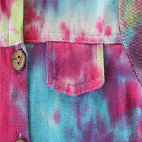 Load image into Gallery viewer, Baby Kid Girls Tie Dye Jackets Outwears Wholesale 56386982

