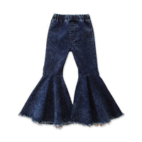 Load image into Gallery viewer, Kid Girl Trendy Flared Denim Pants Wholesale 84836878
