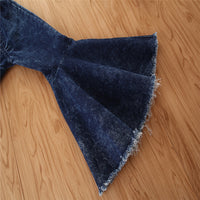 Load image into Gallery viewer, Kid Girl Trendy Flared Denim Pants Wholesale 84836878
