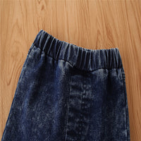 Load image into Gallery viewer, Kid Girl Trendy Flared Denim Pants Wholesale 84836878
