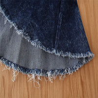 Load image into Gallery viewer, Kid Girl Trendy Flared Denim Pants Wholesale 84836878
