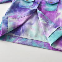 Load image into Gallery viewer, Baby Kid Girls Tie Dye Jackets Outwears Wholesale 93326588
