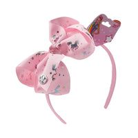 Load image into Gallery viewer, Kid Girl Unicorn Ribbon Bow Headbands Wholesale 29573388
