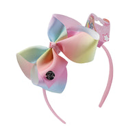Load image into Gallery viewer, Kid Girl Unicorn Ribbon Bow Headbands Wholesale 29573388
