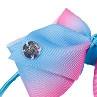 Load image into Gallery viewer, Kid Girl Unicorn Ribbon Bow Headbands Wholesale 29573388
