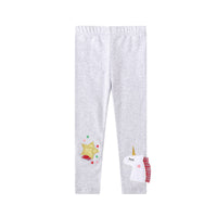 Load image into Gallery viewer, Baby Kid Girls Star Unicorn Embroidered Pants Wholesale 91767447
