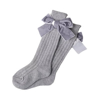 Load image into Gallery viewer, Kid Girl Velvet Bowknot High Top Socks Wholesale 38815816
