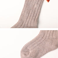 Load image into Gallery viewer, Kid Girl Velvet Bowknot High Top Socks Wholesale 38815816
