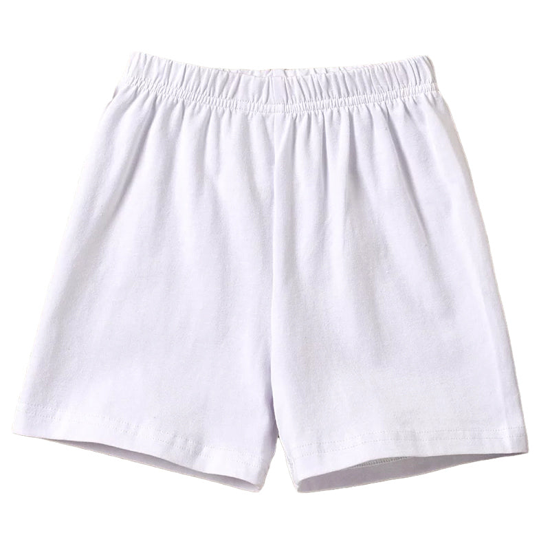 Kid Solid Color Home Wear Shorts Wholesale 02802932
