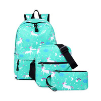 Load image into Gallery viewer, Kid Unicorn Backpack Messenger Bag Pencil Case Set Wholesale 35331556
