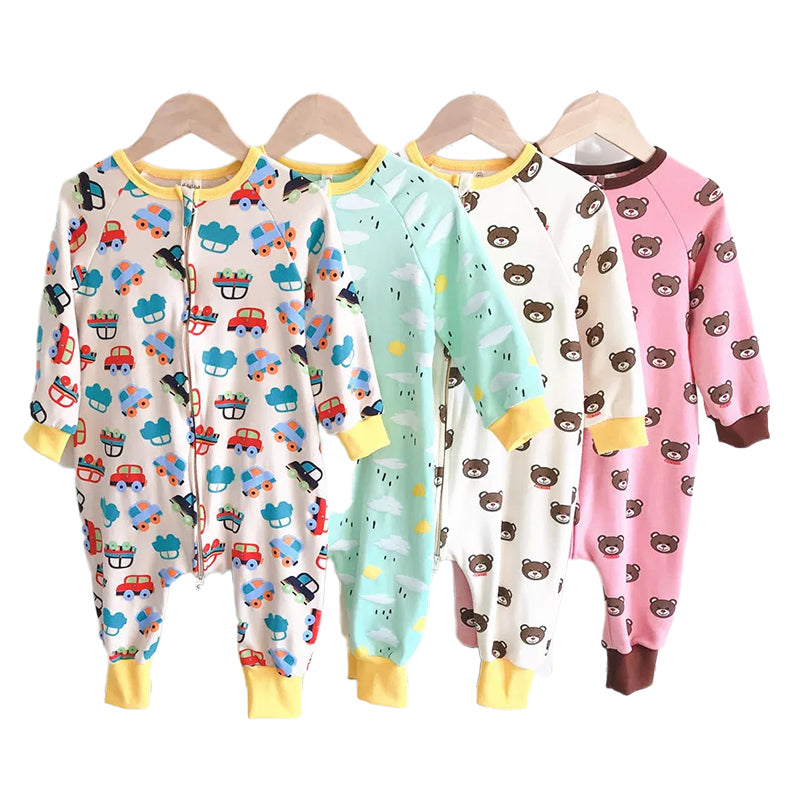 Kid Unisex Pajamas Zipper Jumpsuit Wholesale 94676400