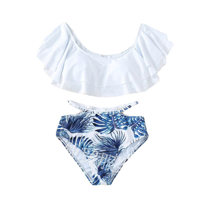 Leaves Pattern Family Matching Swimsuit Wholesale 06962195