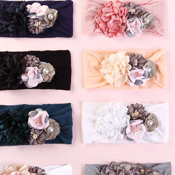 Little Girl Flower Headband Wholesale 09303703