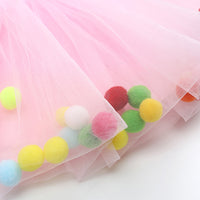 Load image into Gallery viewer, Little Girl Pom Pom Tutu Skirt Wholesale 97924445
