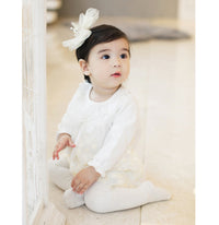 Load image into Gallery viewer, Little Girl Ruffle Decor Tights Wholesale 58425851
