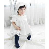 Load image into Gallery viewer, Little Girl Ruffle Decor Tights Wholesale 58425851
