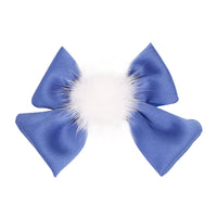 Load image into Gallery viewer, Little Girl Silk Pom Pom Hair Clip Wholesale 47493631
