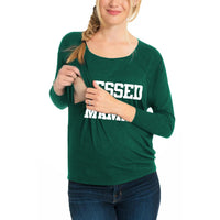 Load image into Gallery viewer, Maternity BLESSED MAMA Nursing Top Wholesale 31035346
