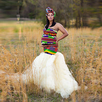 Load image into Gallery viewer, Women Striped Color-blocking Dresses Wholesale 01286259
